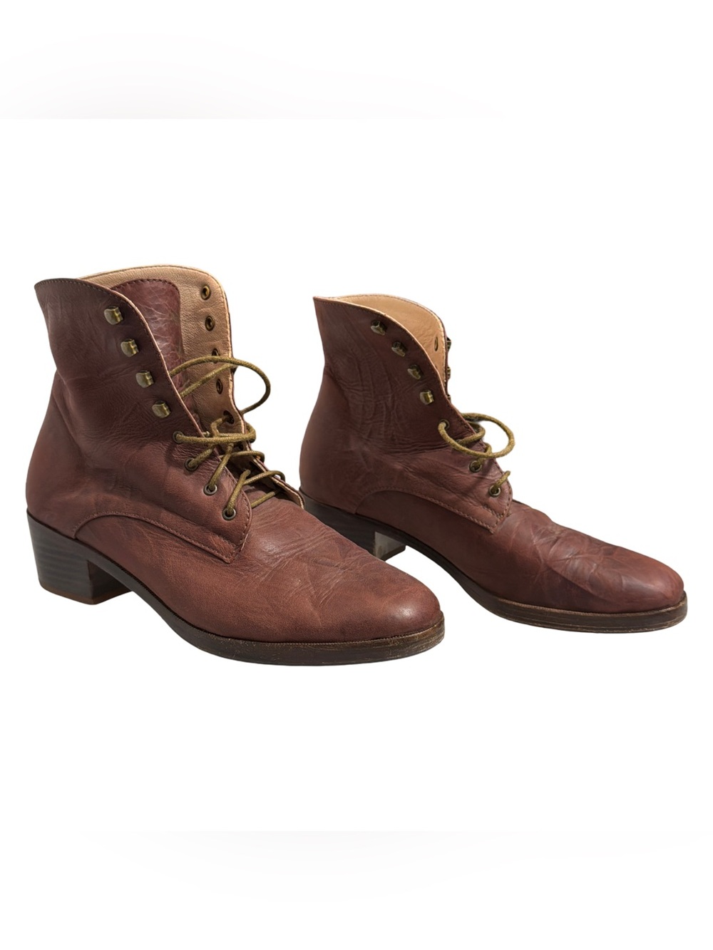 Christy Dawn • Dawn Leather Riding Boots Mahogany Brown 8